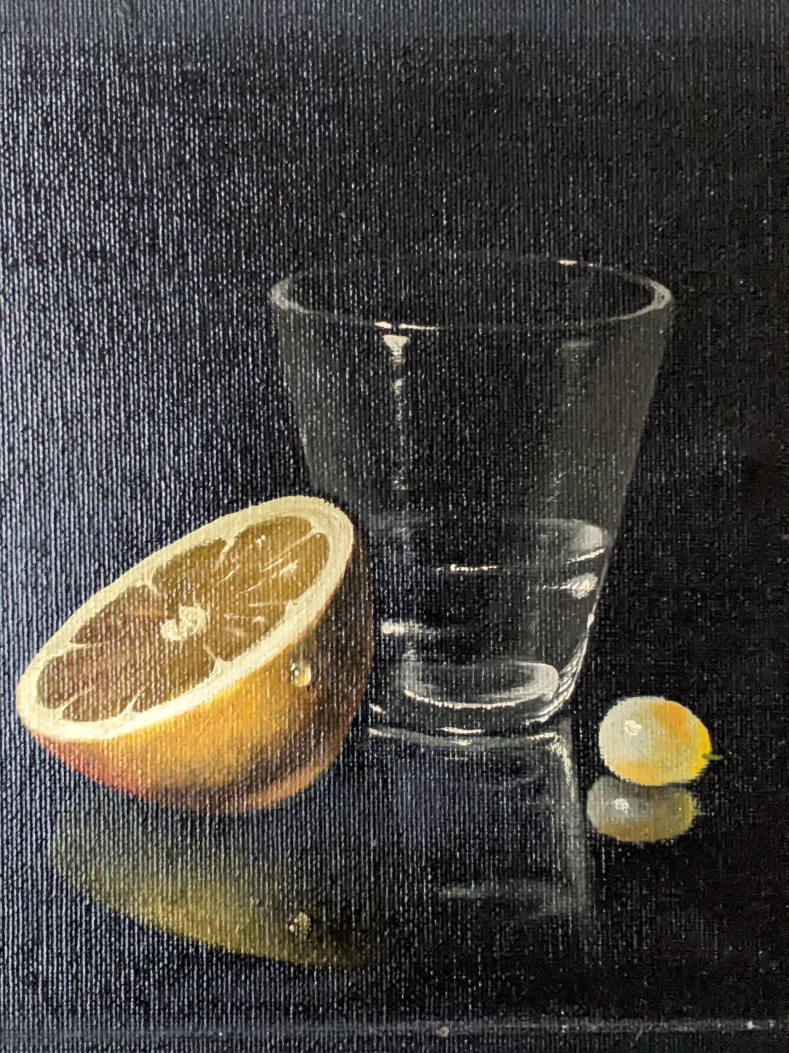 Still life oil on canvas contemporary painting