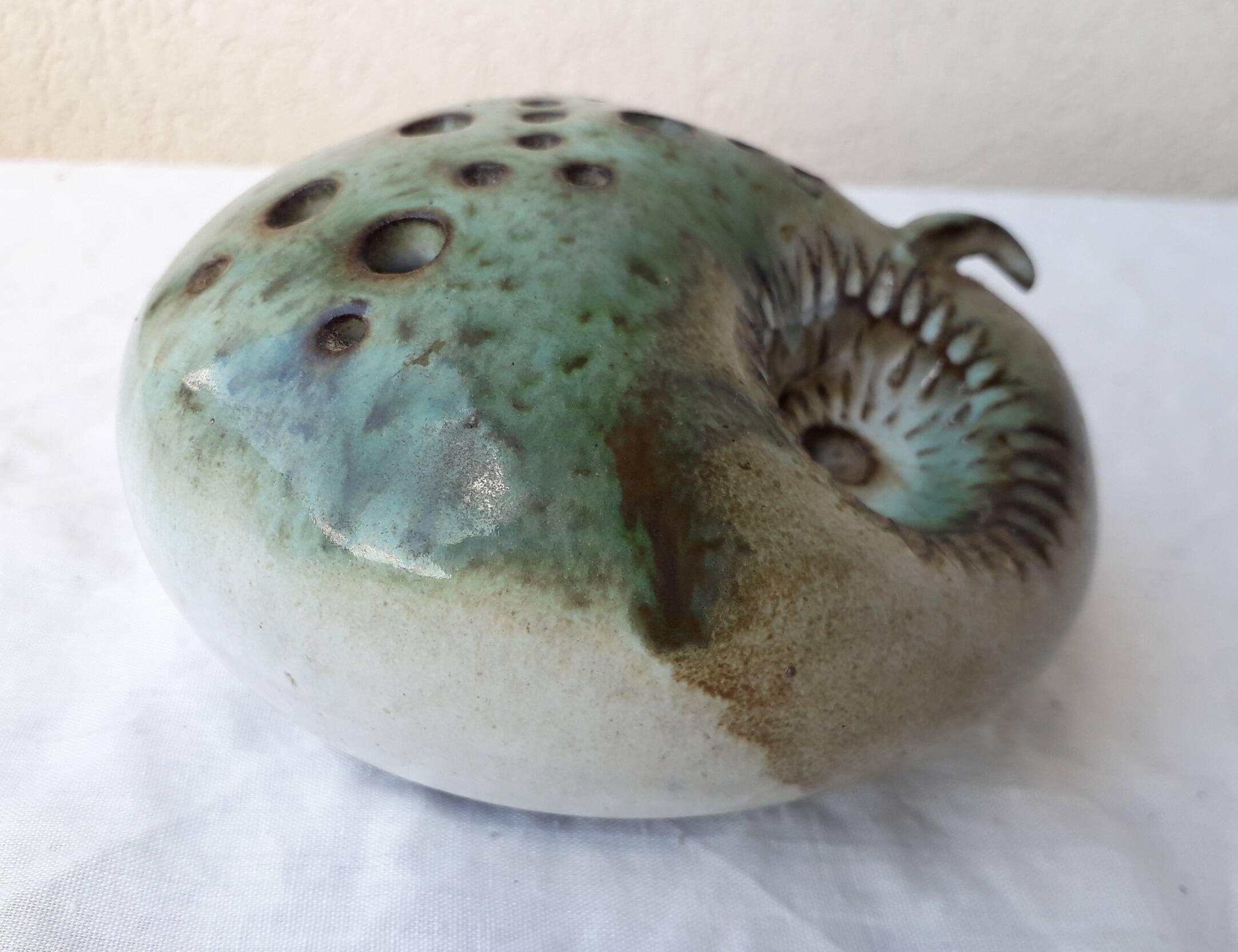 Owl flower spike vase