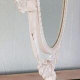 White table psyche mirror