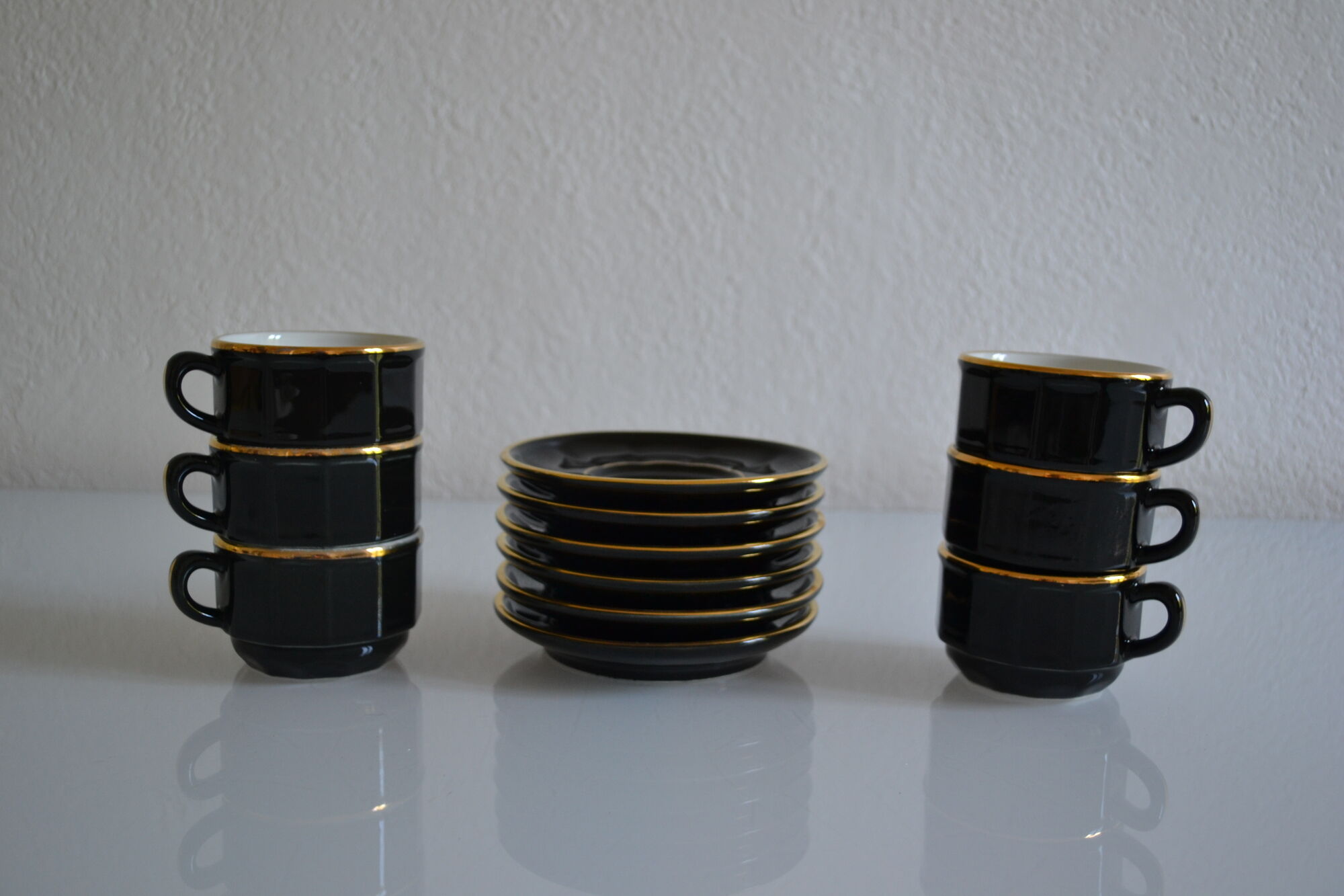 Set of 6 cups Apilco