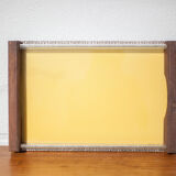 art deco wood tray, art deco tray, serving tray, decorative tray, meal tray