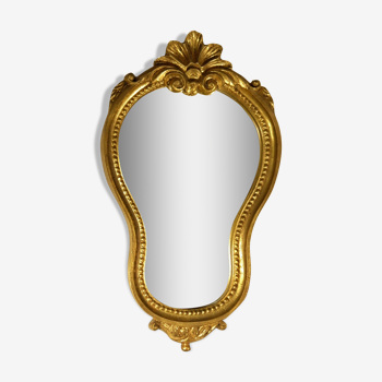 Mirror frame old gold, 34 x 19 cm