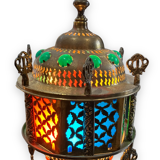Lantern orientalist floor lamp
