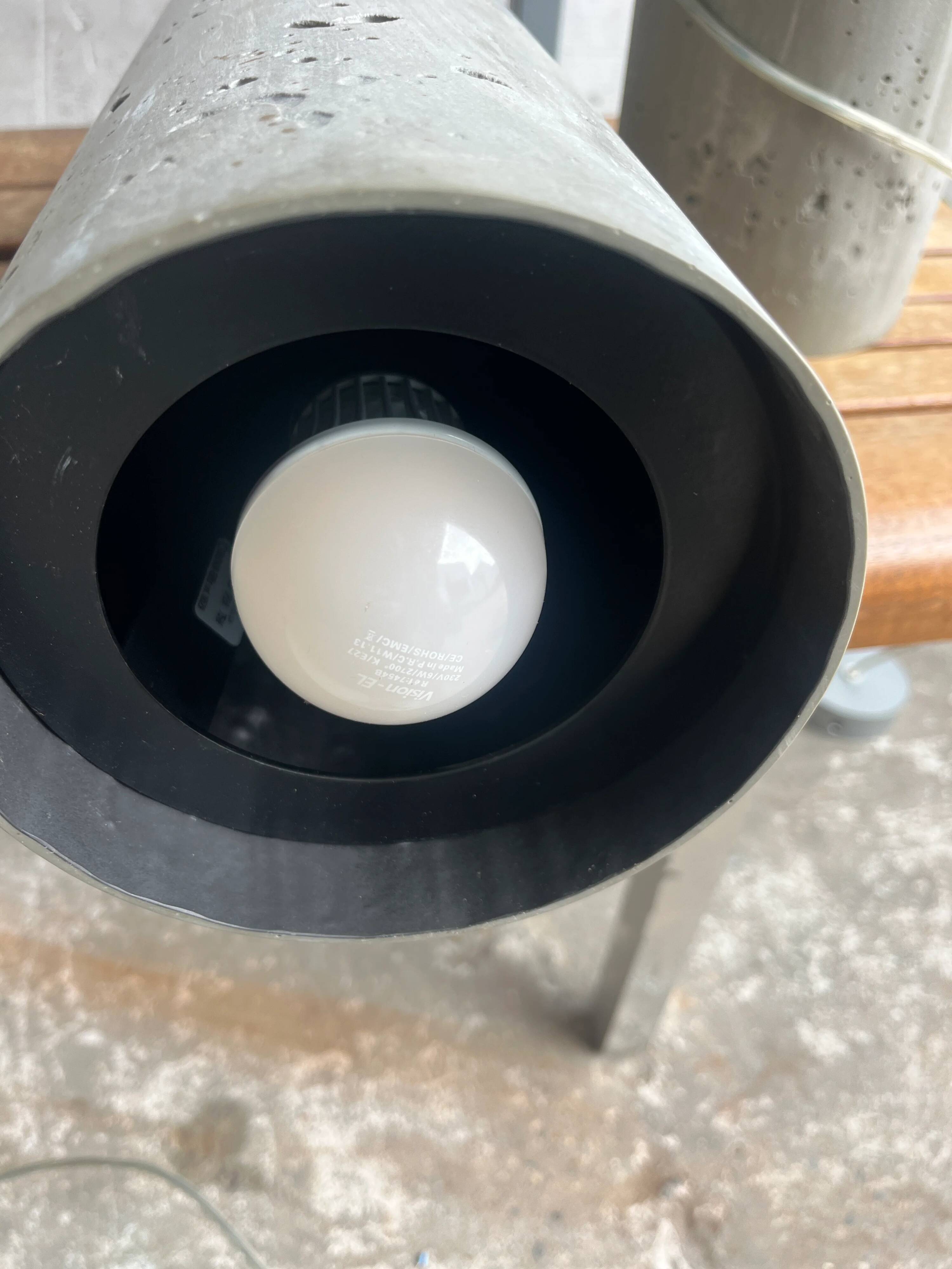 Suspension Wever & Ducré « Concrete Tube 4.0 »