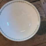 Sarreguemines iron earth salad bowl