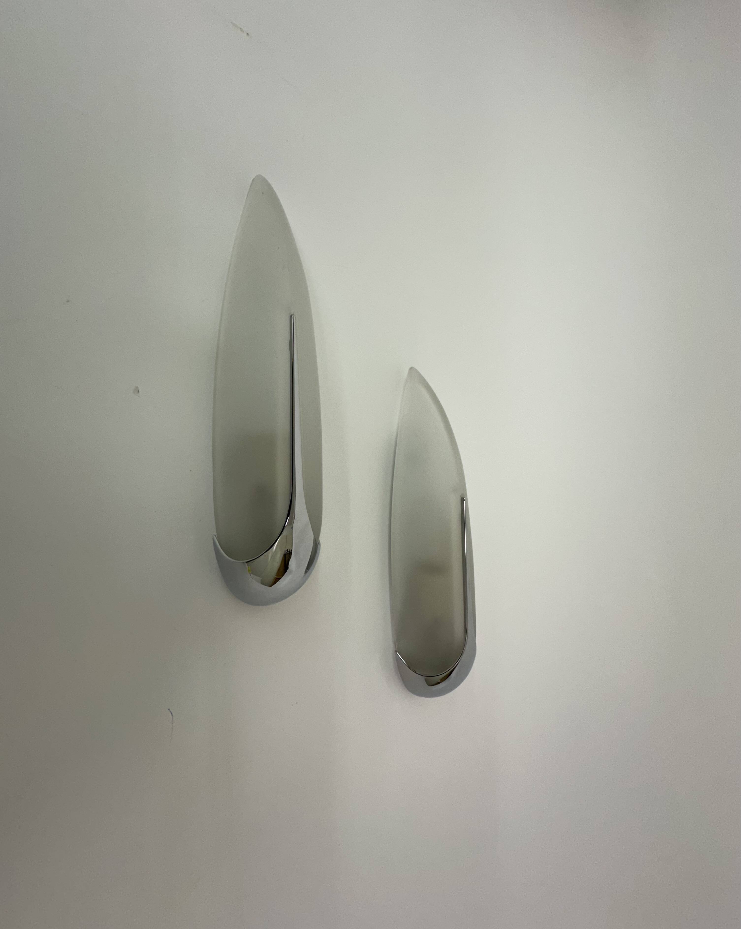 Paire d'appliques Idearte Sconces Espagne années 1980