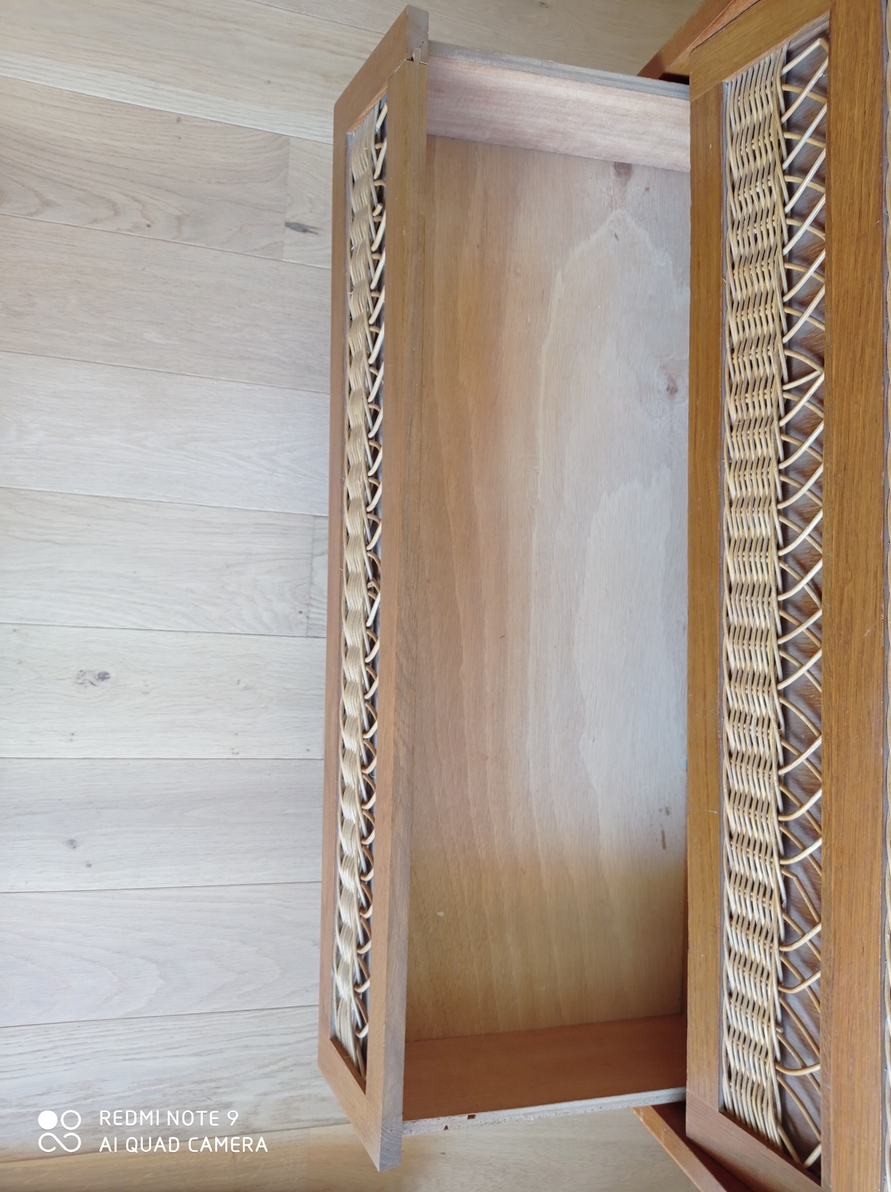 Chest of drawers  in rattan