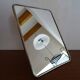 Miroir de barbier vintage 23,5 cm sur 17,5 cm