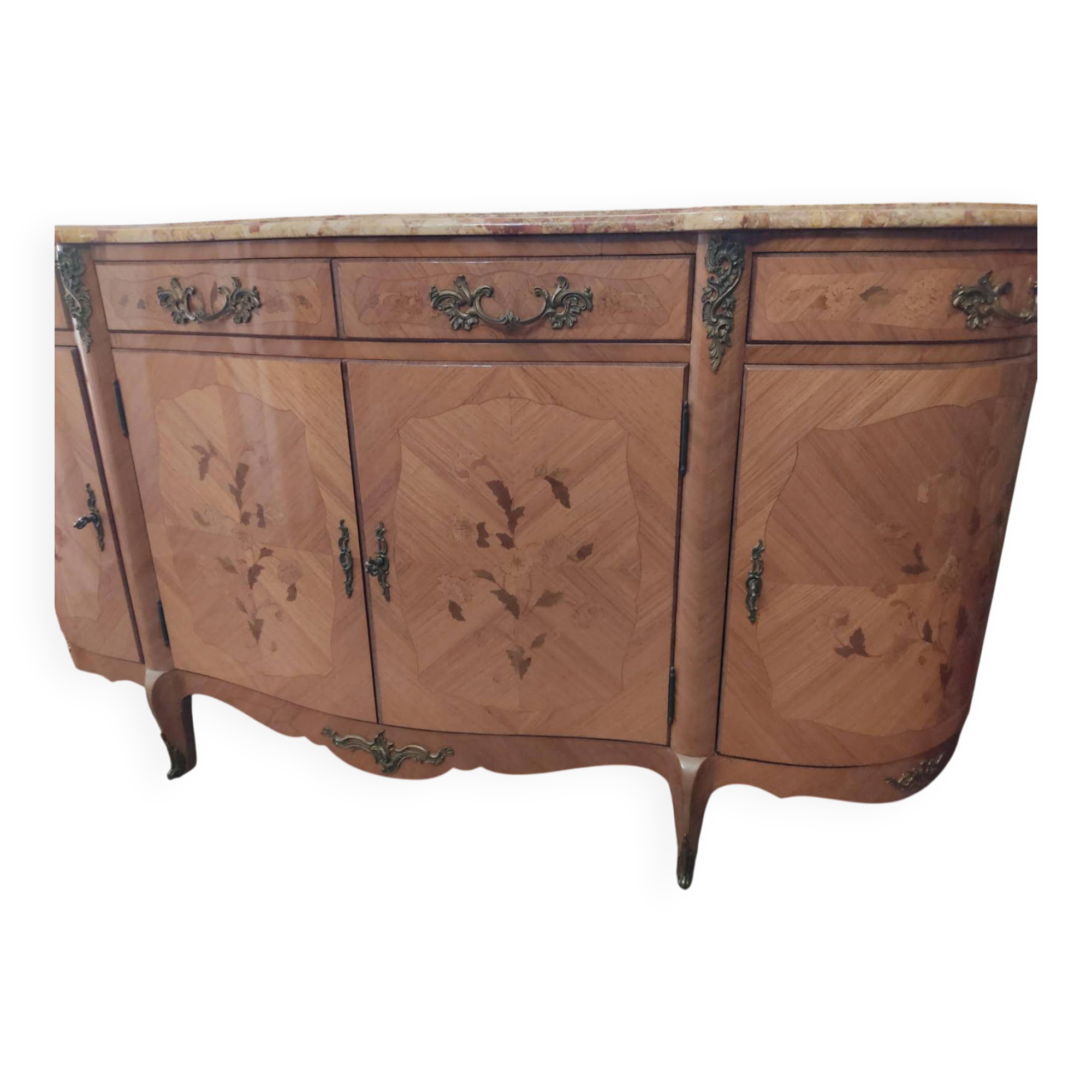 Louis XV rosewood sideboard