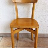 Duo of bistro chairs 60s