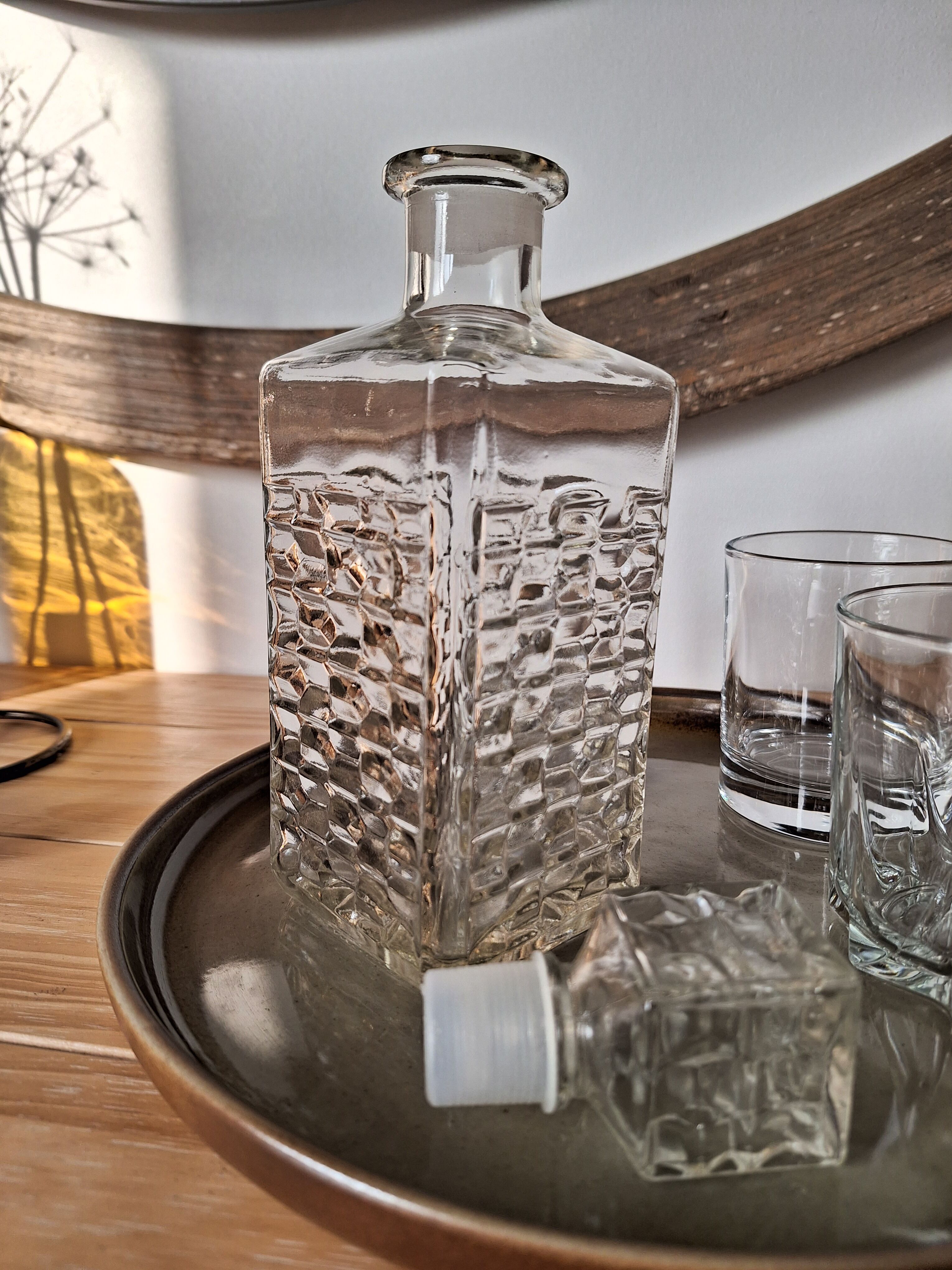Vintage whisky decanter