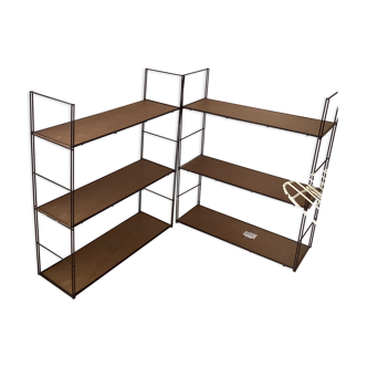 Modular vintage shelf double tomado from the 50s