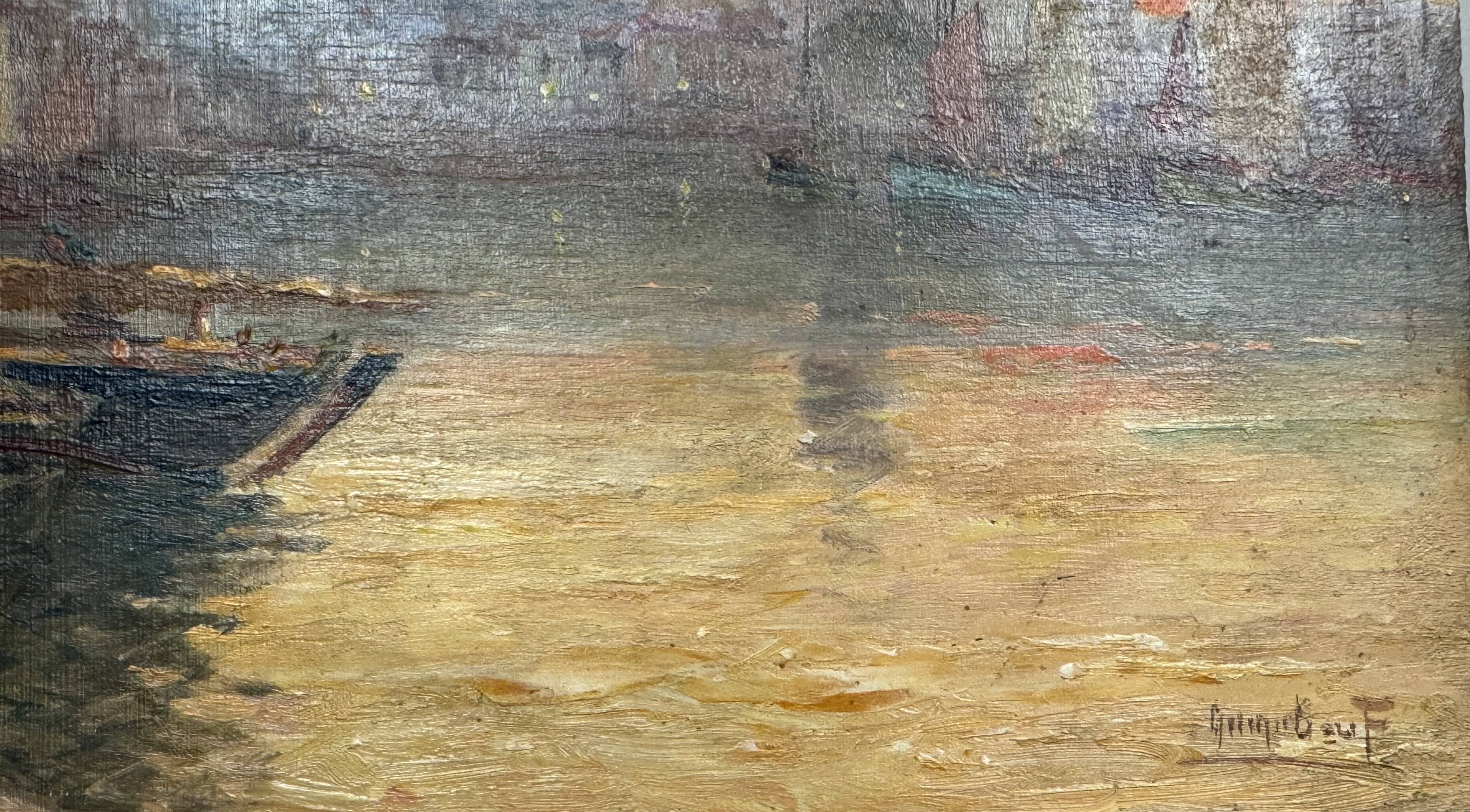 Le port des Sables d’Olonne  août 1917