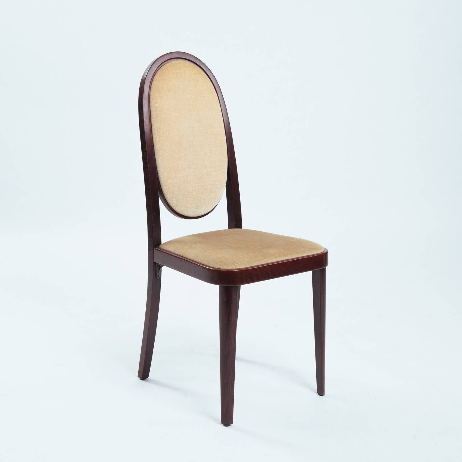 Thonet High Back Velvet Chairs No. 567 by Otto Prutscher