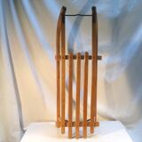 Traditional vintage wooden sled