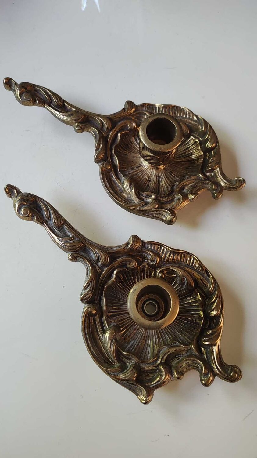 Handheld candlesticks Louis XV