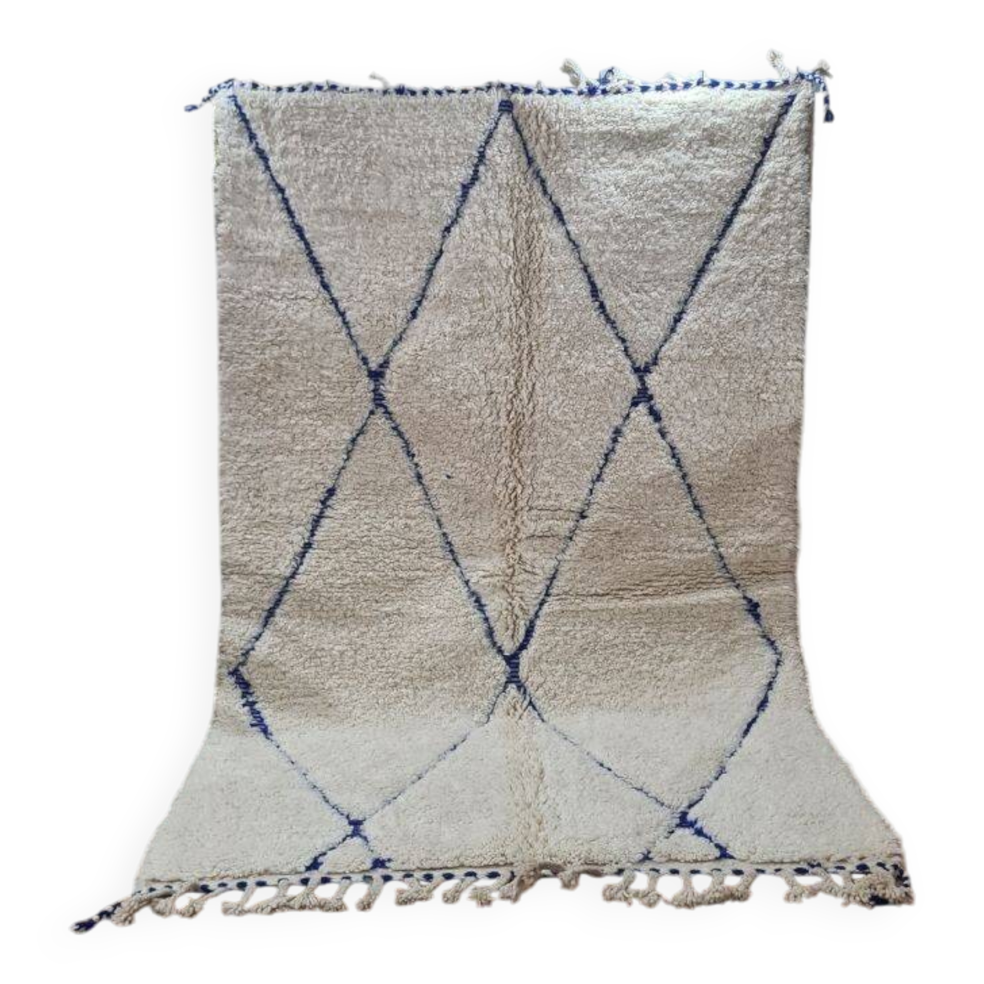 Handmade Beni Ouarain rug 250x150 cm