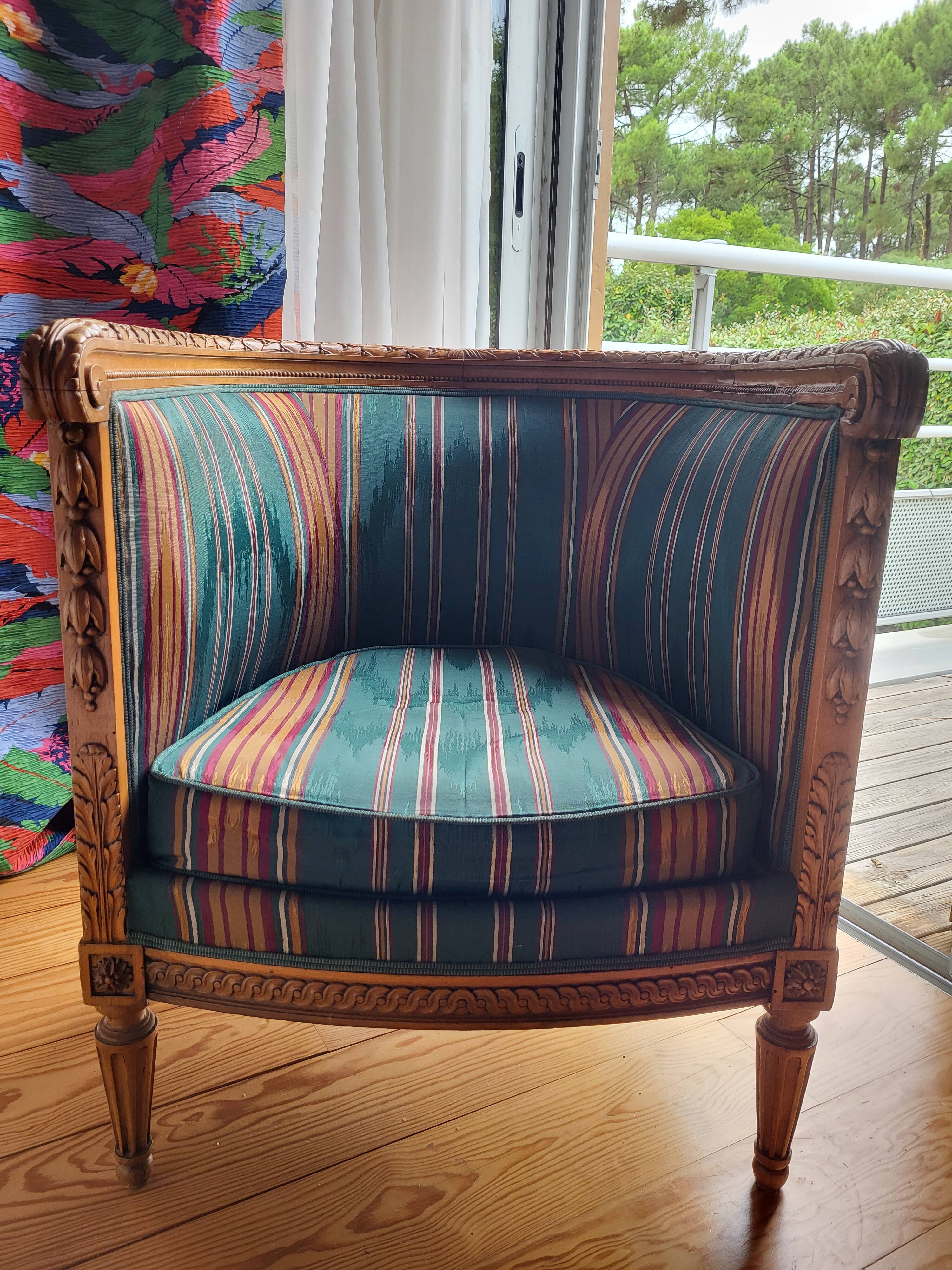 Louis XVI style armchair