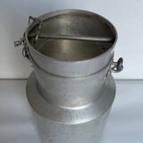 Old aluminum milk jug 1.5 liters