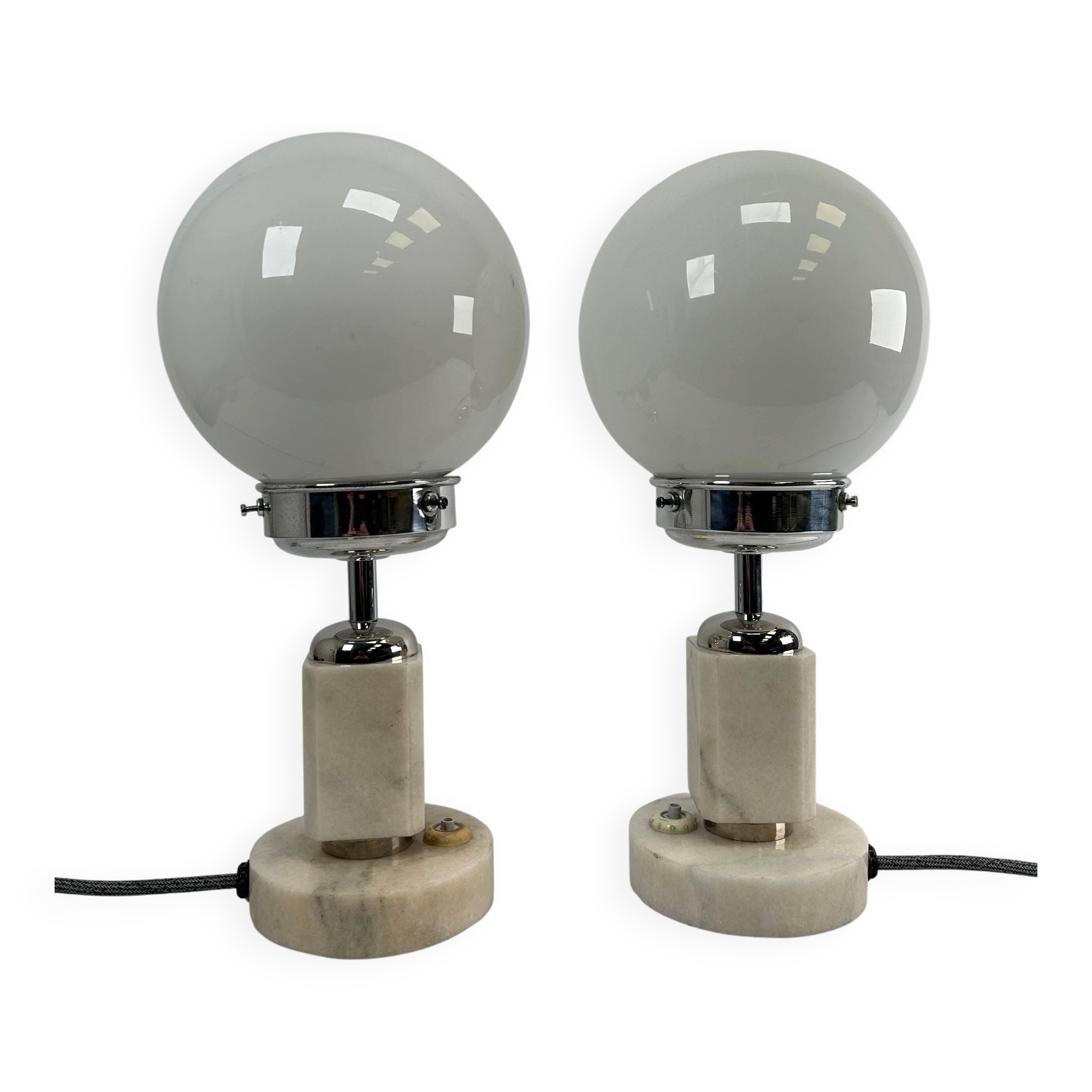 Bauhaus bedside lamps