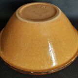 Glazed terracotta bowl from Alsace, 20th century