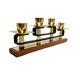 Art Deco 4-armed candleholder, Germany, 1950s