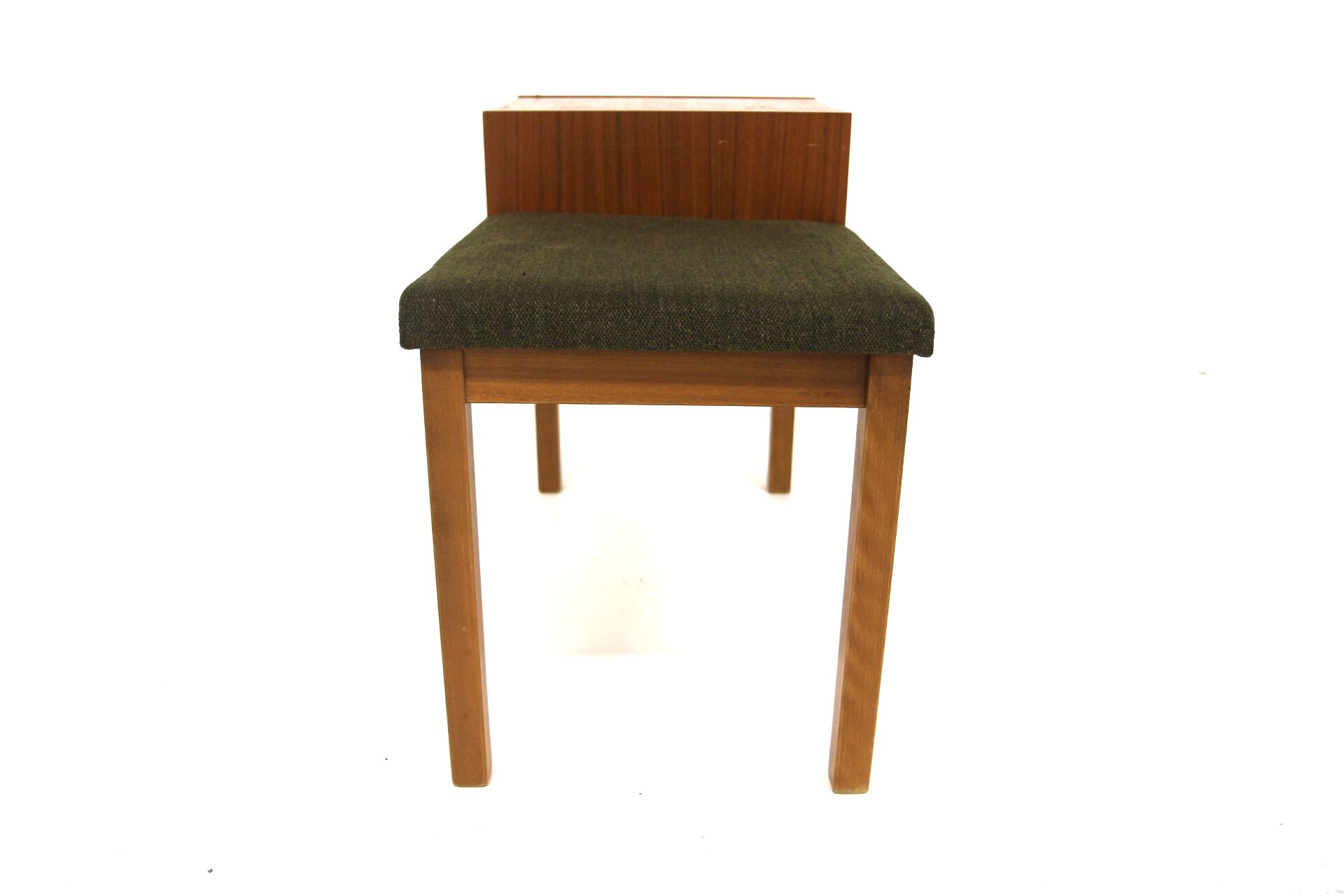 Scandinavian telephone bench, oak, Sweden, 1960
