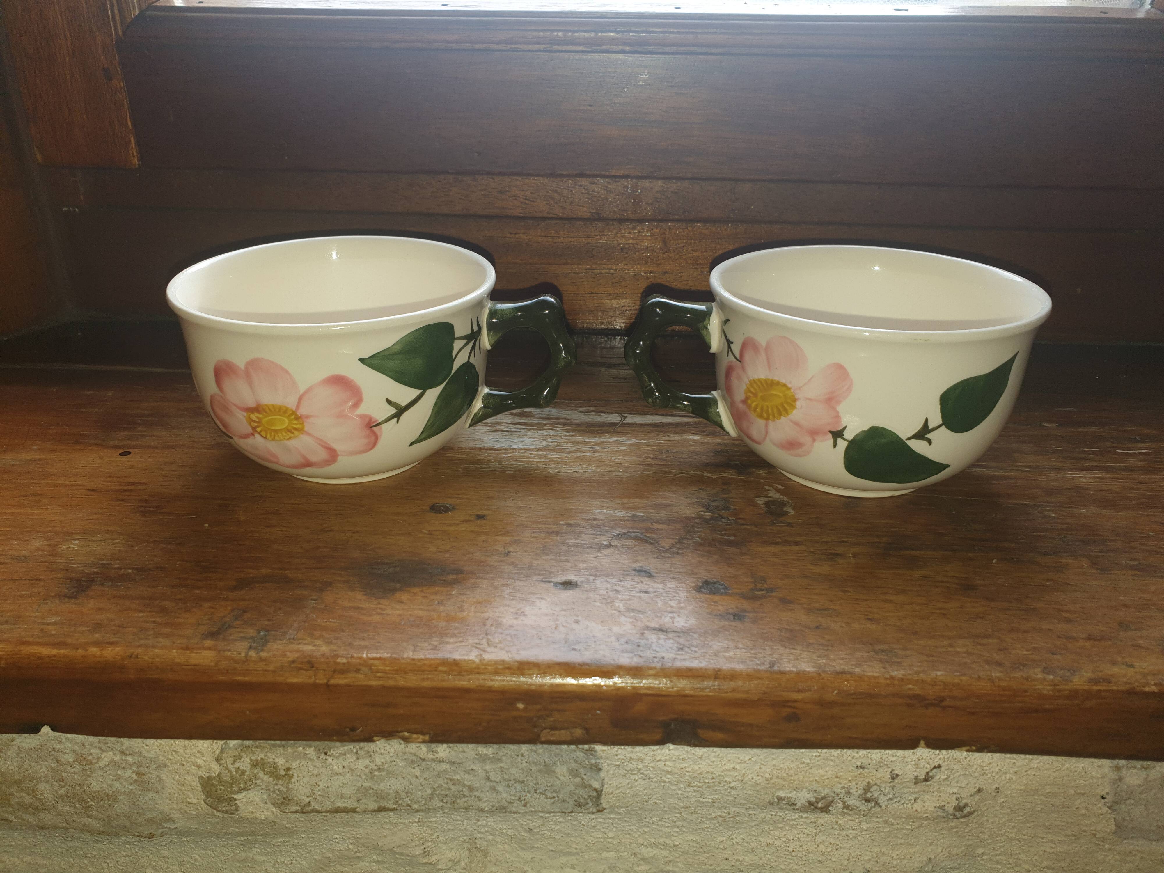 Villeroy & Boch cup duo "Wild rose"