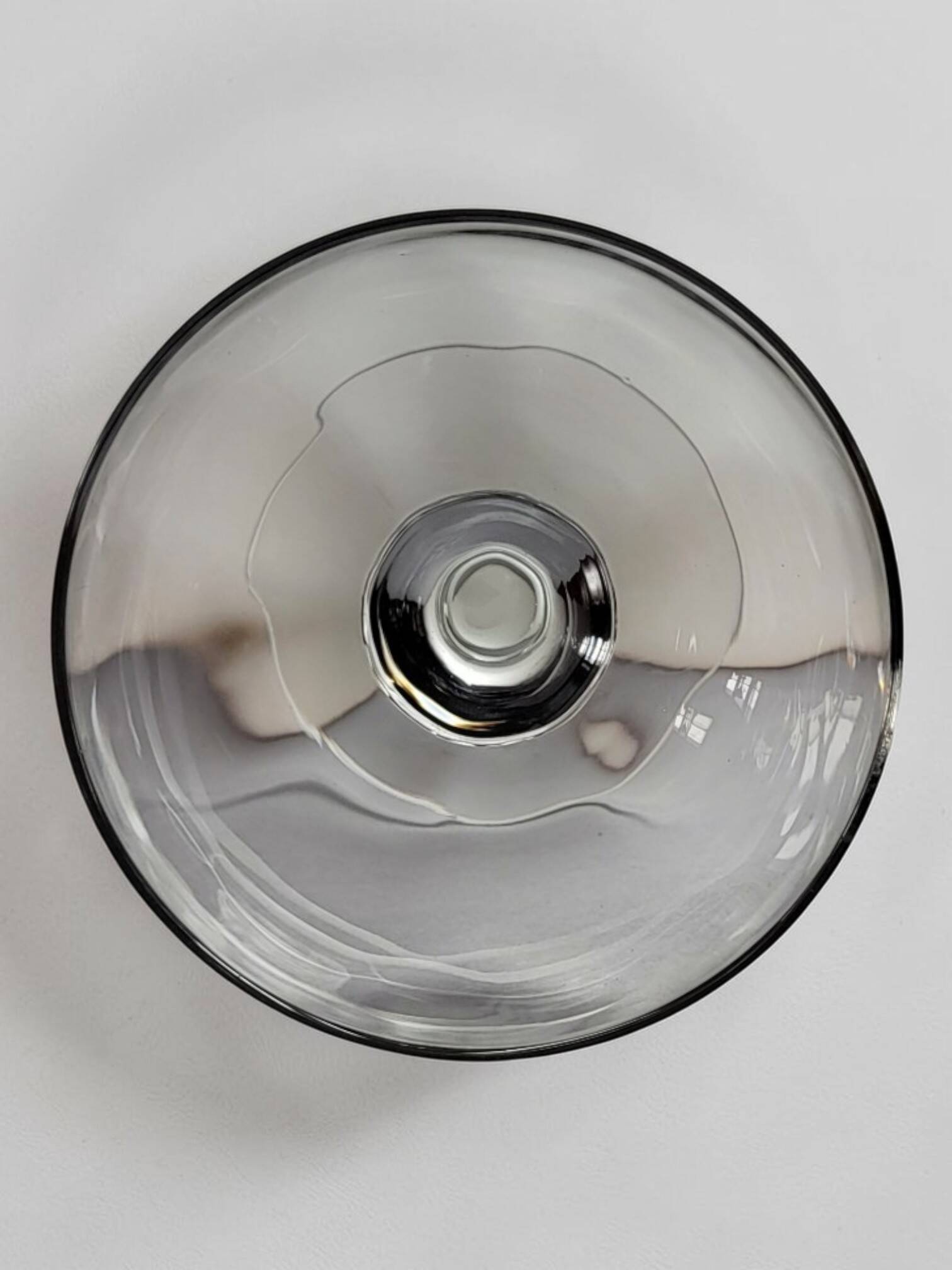 6 champagne coupes