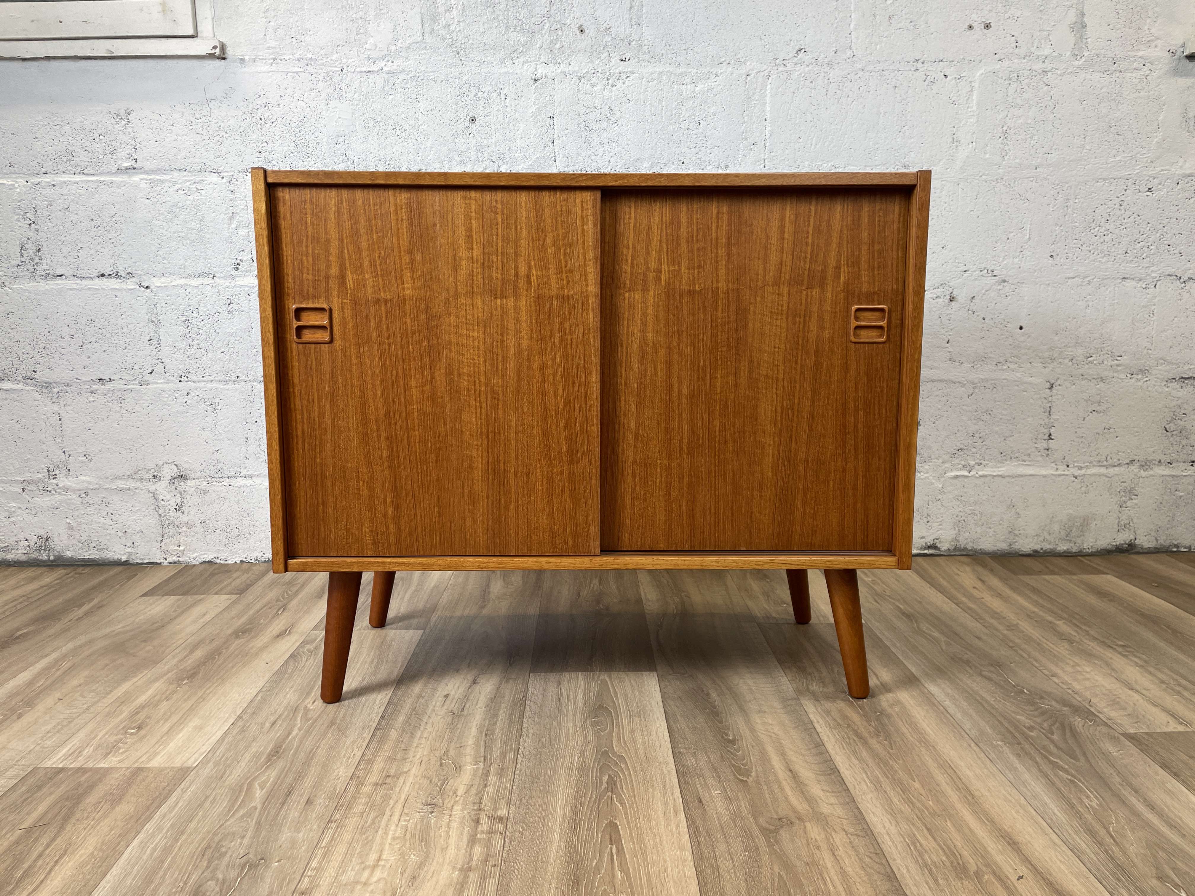 Vintage scandinavian teak enfilade, 60s