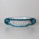 Set of 2 twisted earthenware fruit baskets by Sainte Radegonde, 50s
