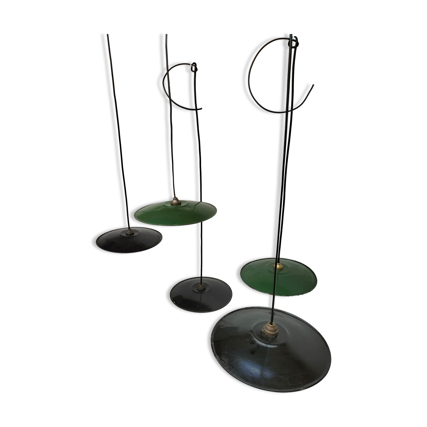 Enamelled old lamp series