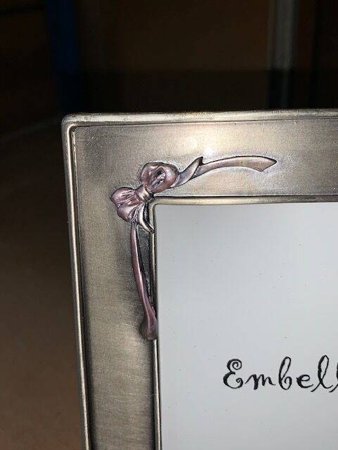 Silver Brass Photo Frame