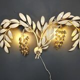 Vintage tulip wall lamp by Hans Kögl , 1970s