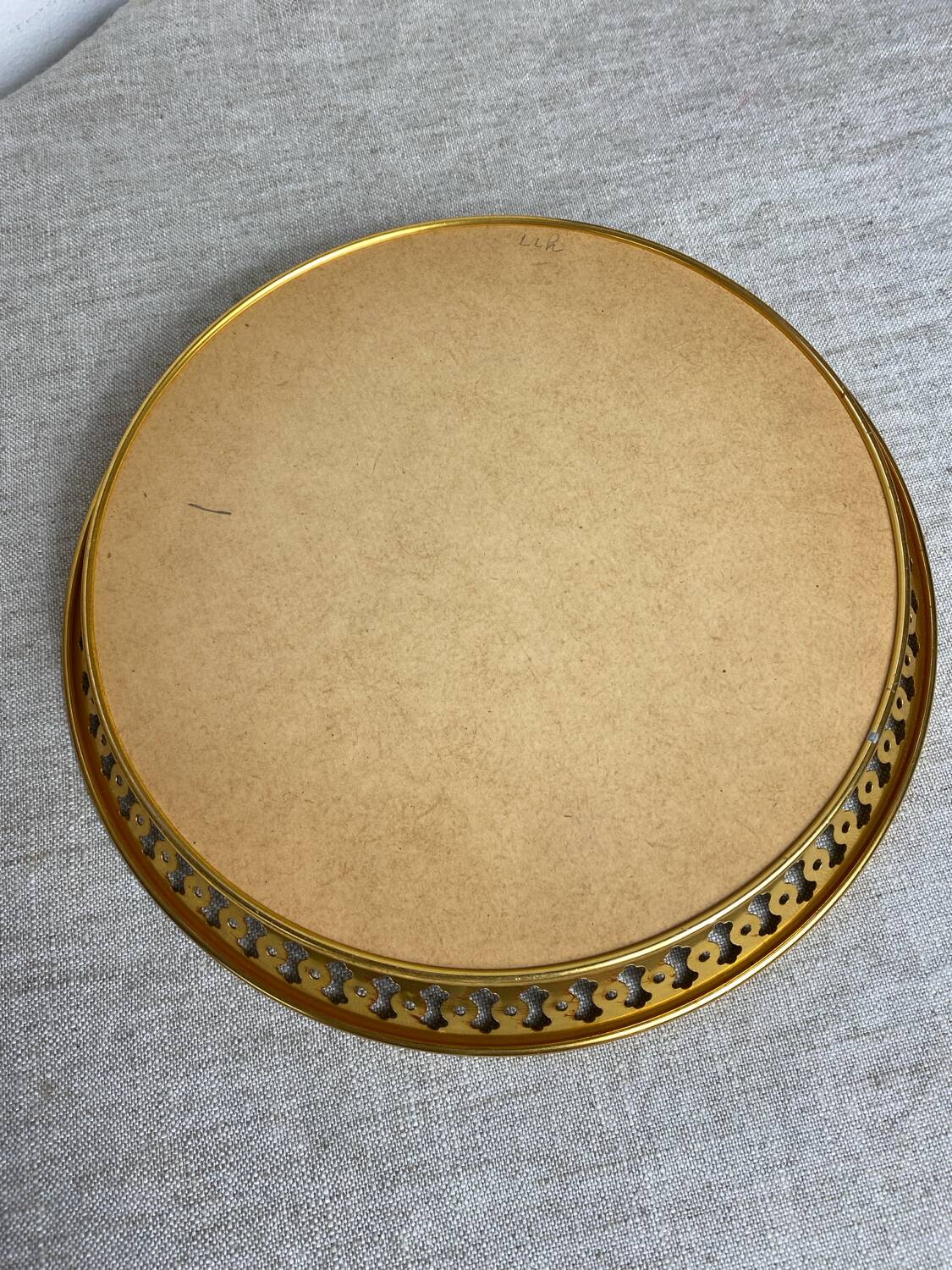 Oxydor mirrored tray, 1950s/60s