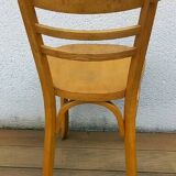 Set of 4 authentic Baumann bistro chairs.