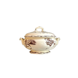 Large brown ironstone tureen HB & Cie