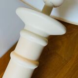 PLASTER TABLE LAMP BEIGE 90s