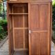 Parisian wardrobe 50's sliding doors