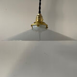 Old opaline pendant light