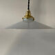 Old opaline pendant light