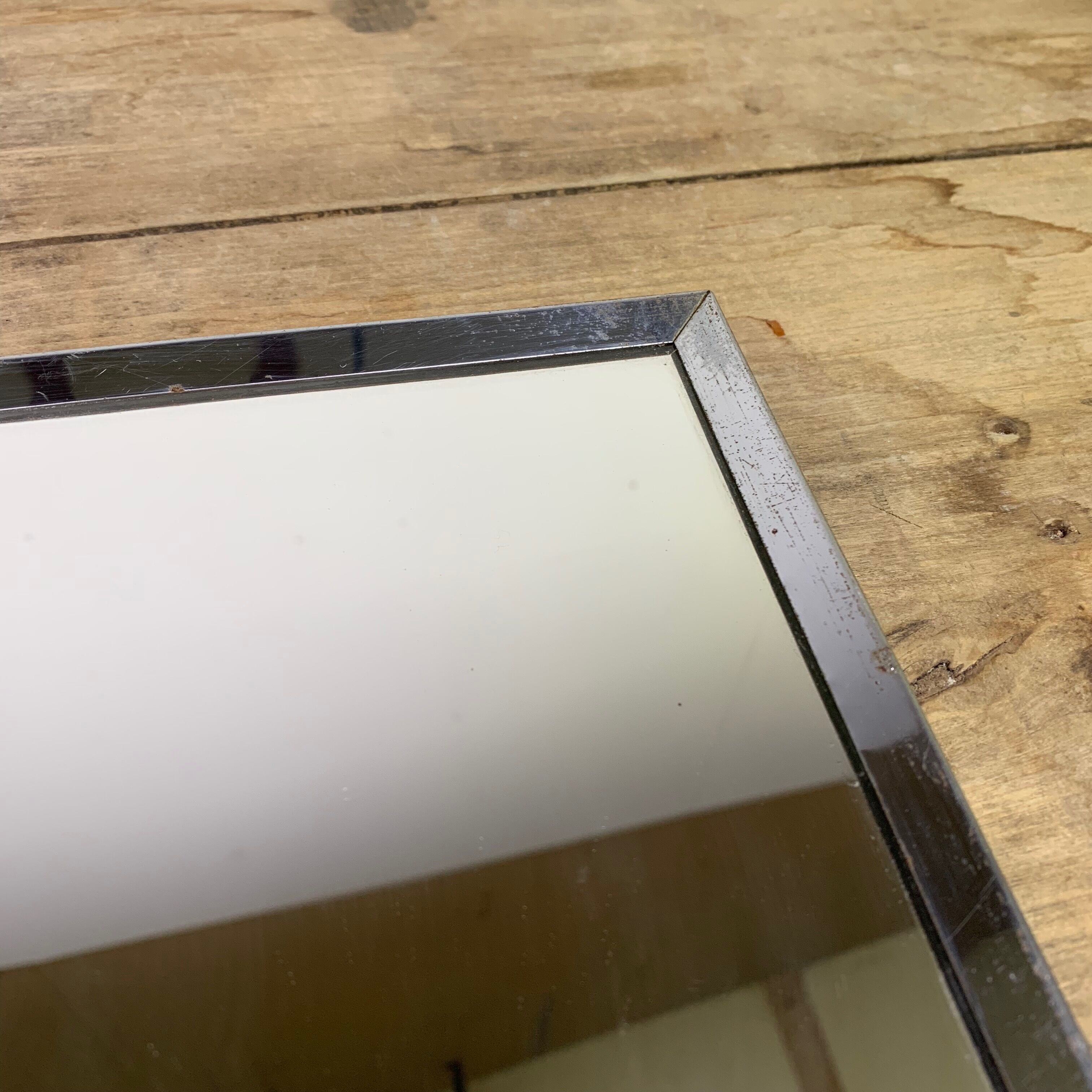 Barber mirror 24 x 18 cm