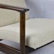 Beige boucle armchair , 1970s