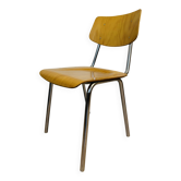 Chaise d'école vintage de Tchécoslovaquie des années 1980, modèle Z 323