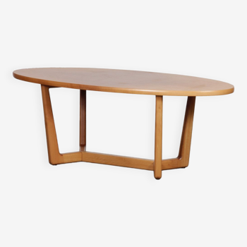 Table basse tchécoslovaque Venesa pour Dřevotvar, 1970