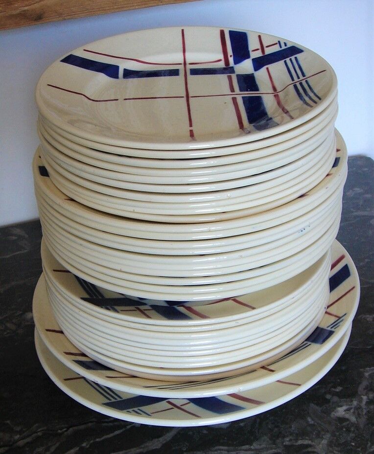 Badonviller tableware set collection Biarritz 1900