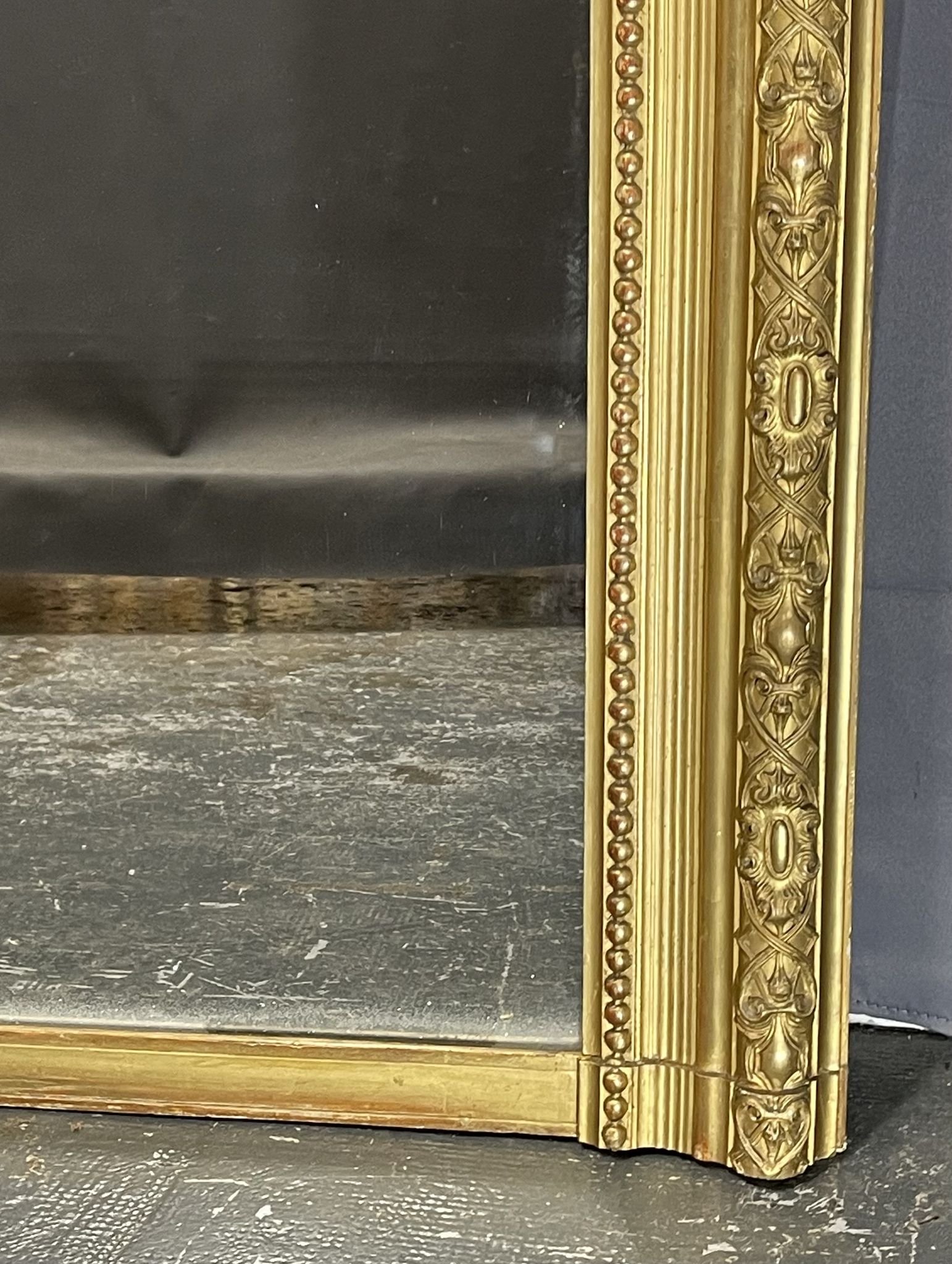 Miroir 166 x 121 ancien époque Louis-Philippe très bon état