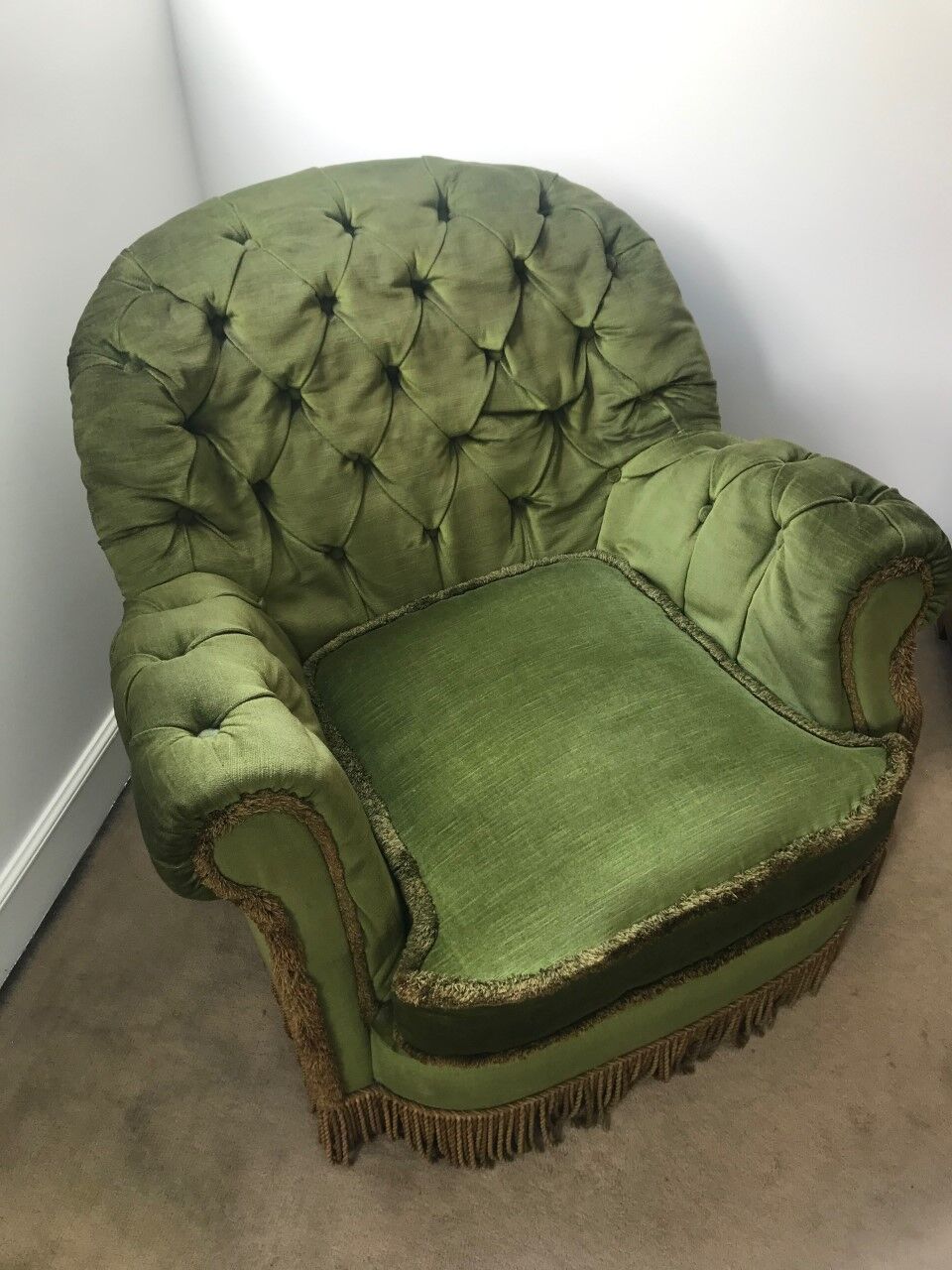 Fauteuil crapaux