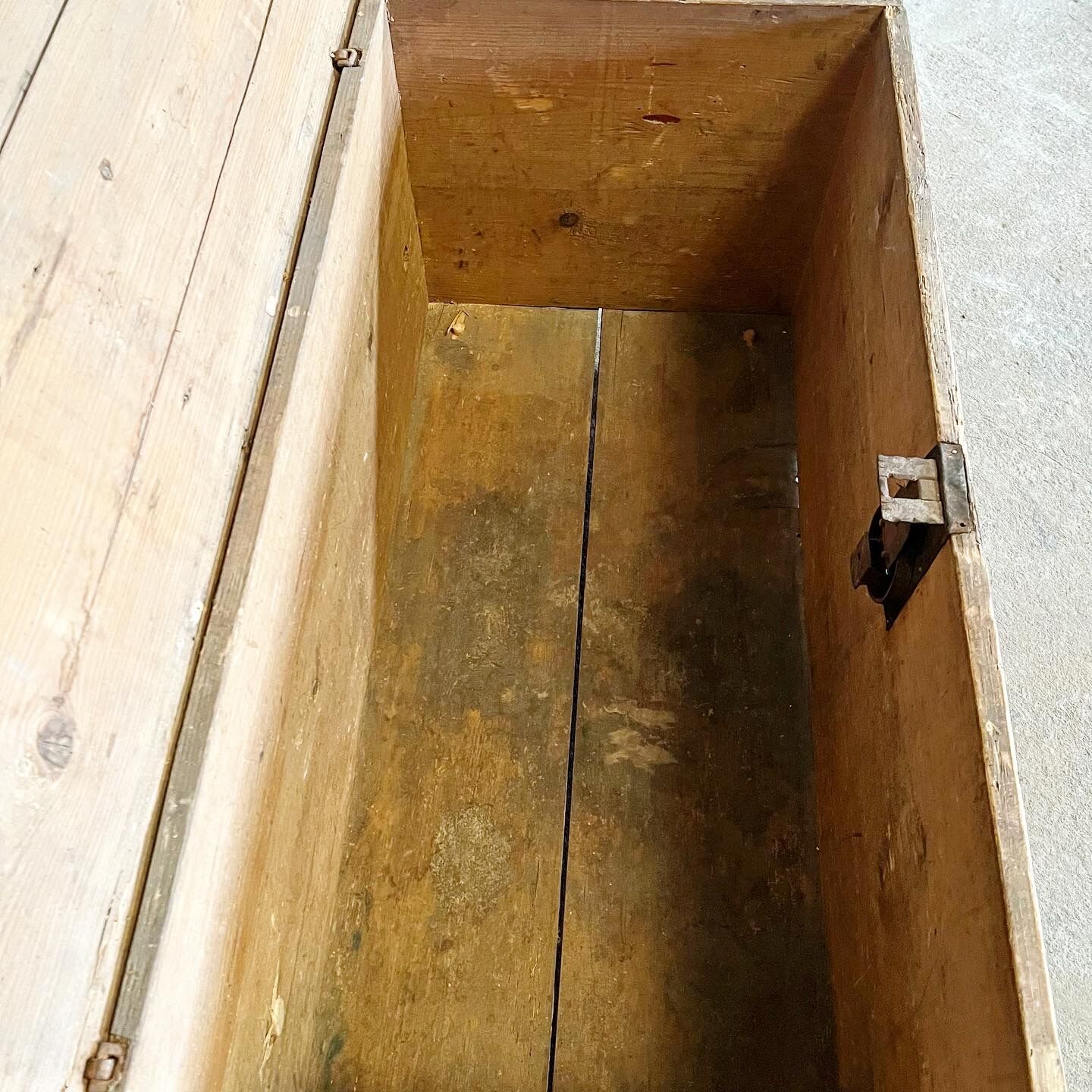 18th century painted folk chest