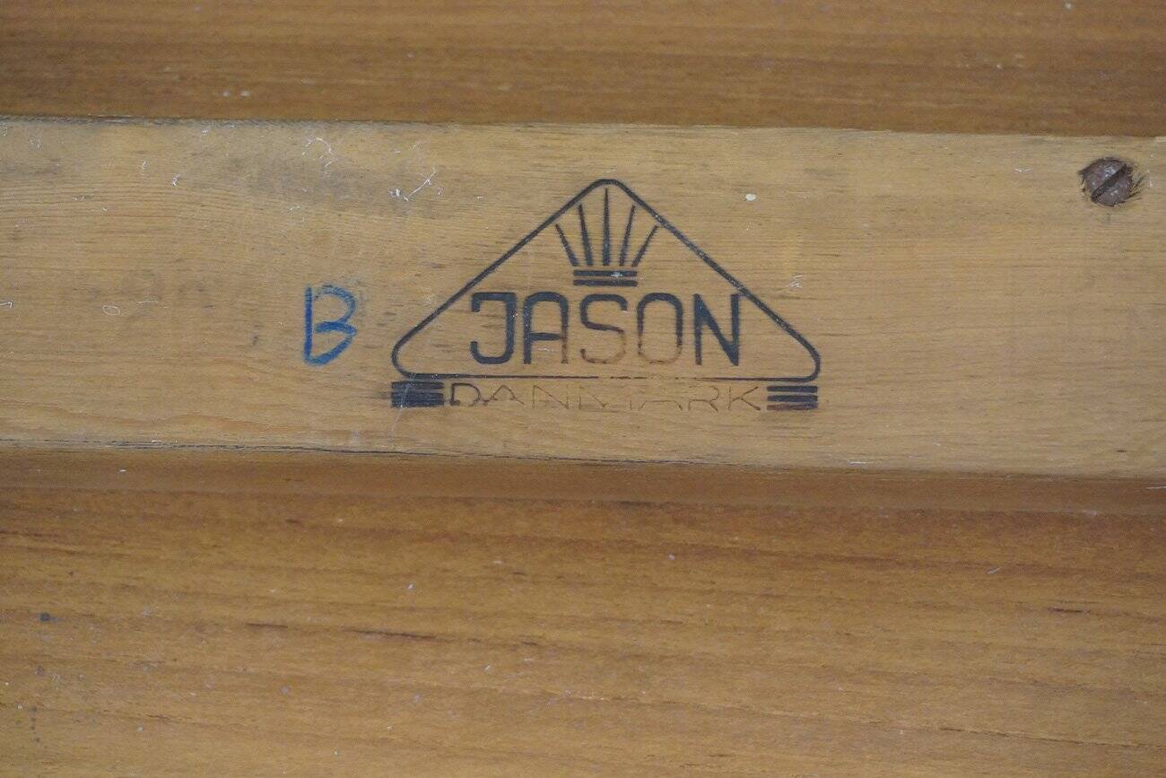 Large Surfboard Coffee Table by Kurt Ostervig for Jason Møbler, 1960s